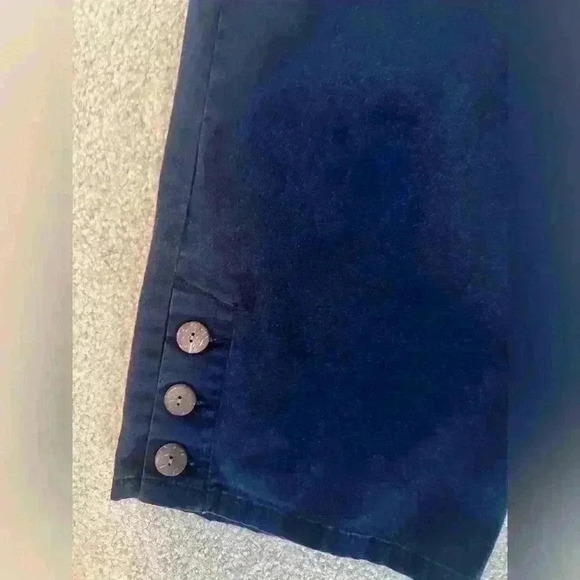 Ruby Rd. Navy Cropped Pants Size 18 - Picture 3 of 5